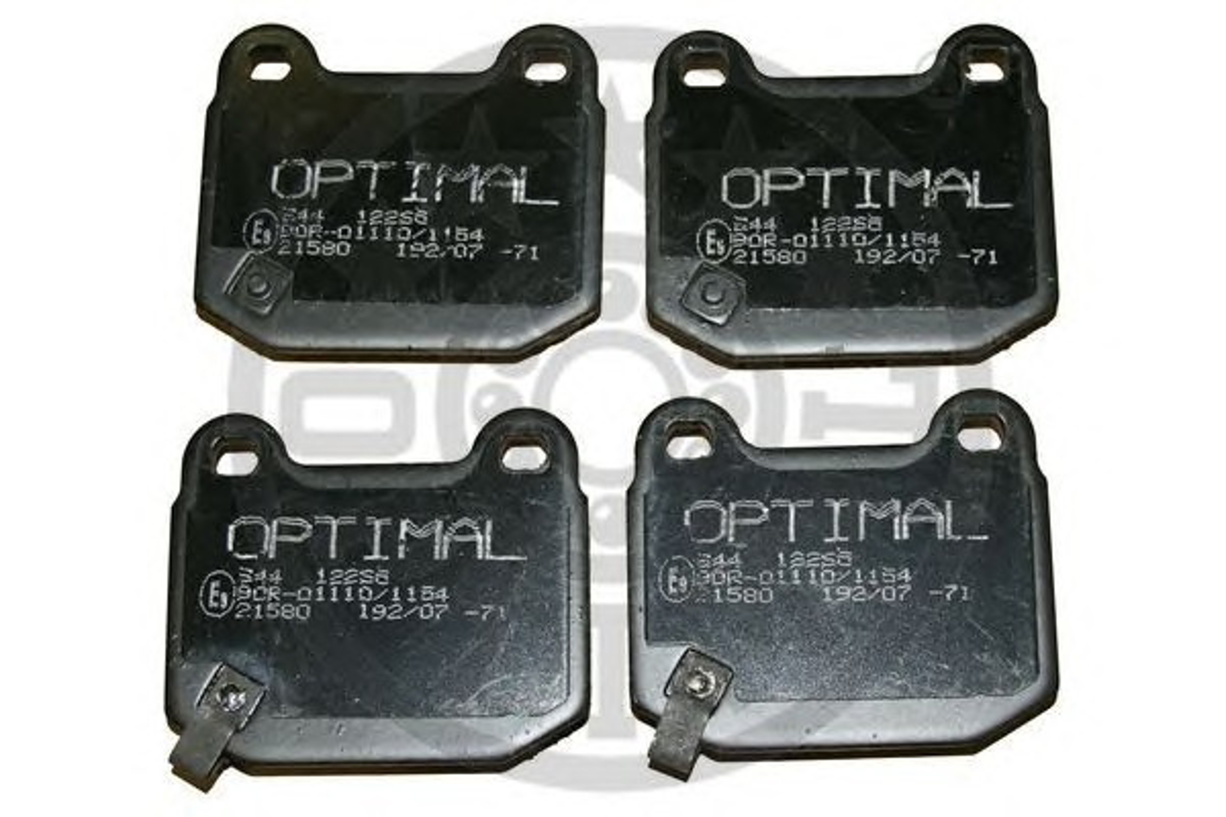 Колодки тормозные дисковые OPTIMAL 12265