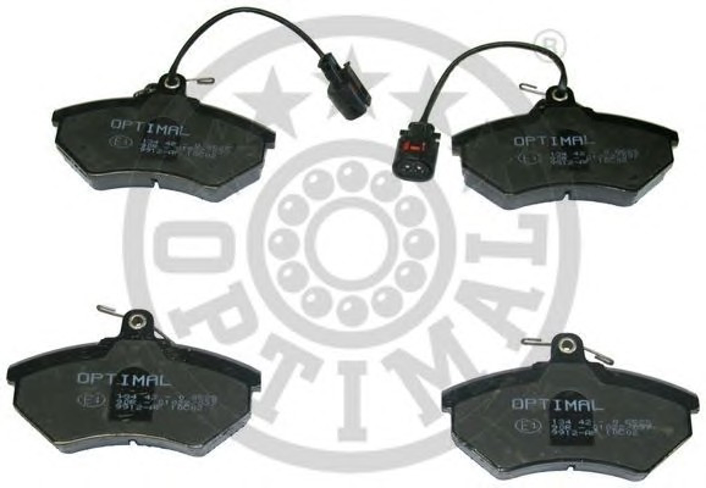 Колодки тормозные дисковые OPTIMAL 9912