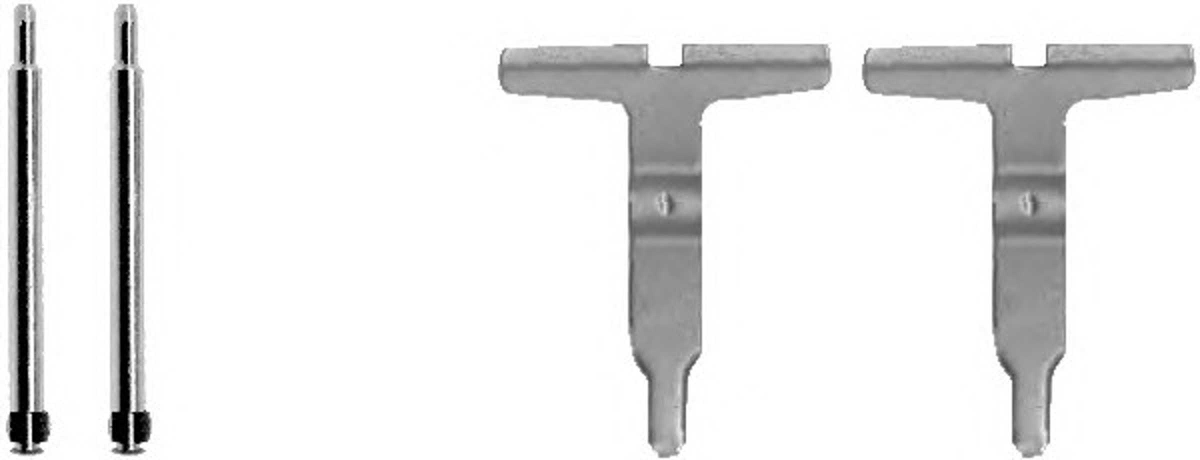 Пружинки тормозных колодок HELLA/BEHR/PAGID K0100