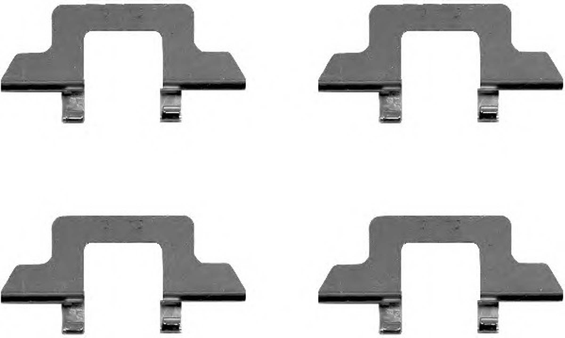 Пружинки тормозных колодок HELLA/BEHR/PAGID K0116