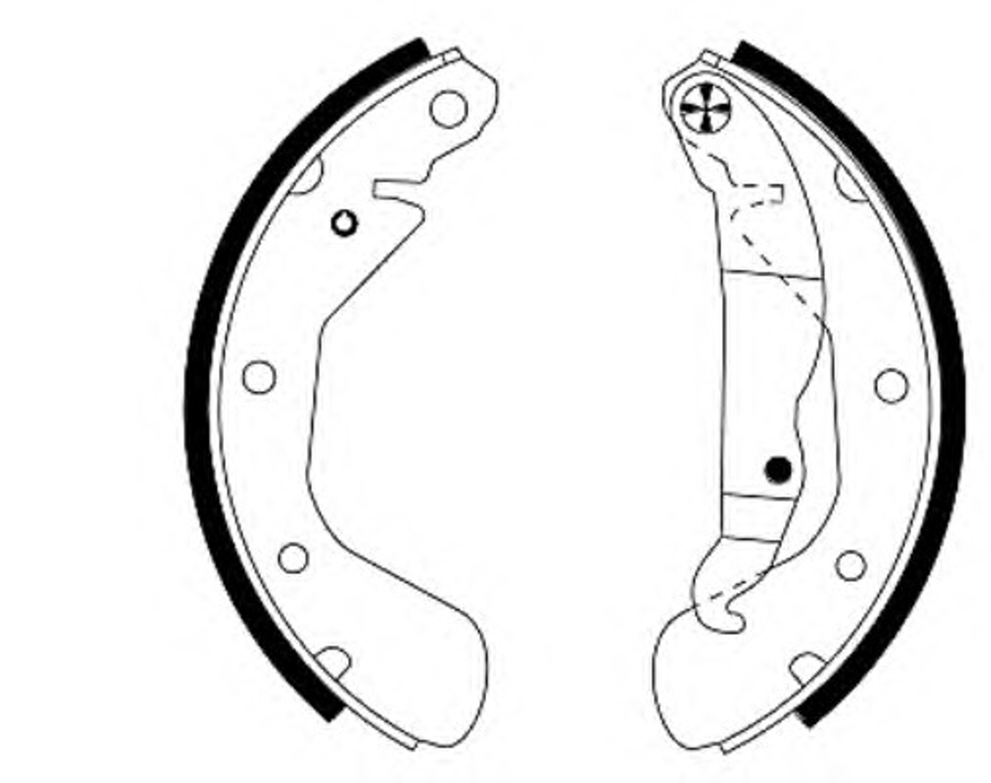 Комплект тормозных колодок HELLA/BEHR/PAGID R0615
