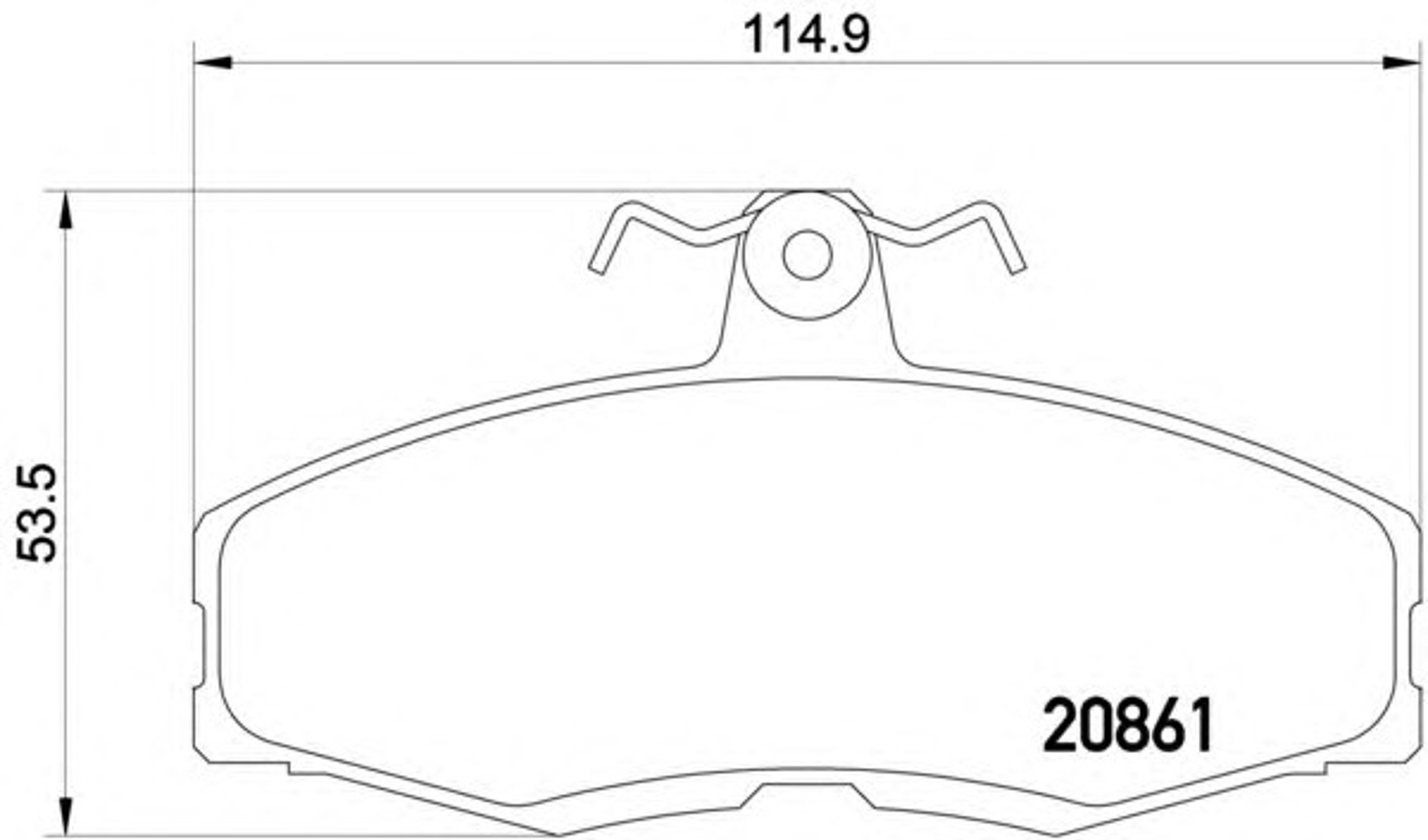 Колодки тормозные дисковые HELLA/BEHR/PAGID T0213