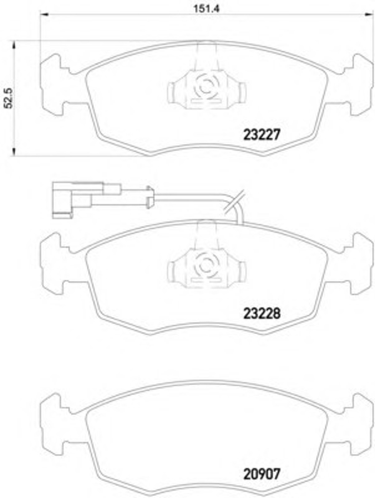 Колодки тормозные дисковые HELLA/BEHR/PAGID T1161