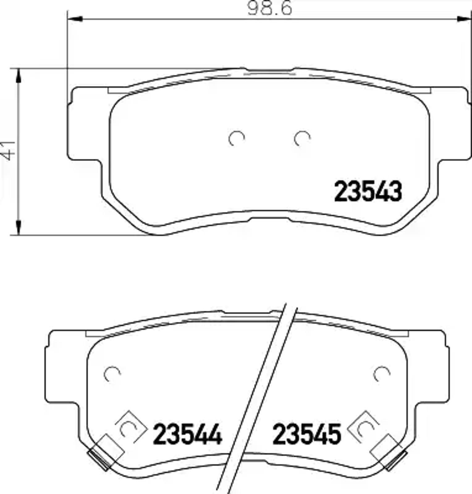 Колодки тормозные дисковые HELLA/BEHR/PAGID T1305