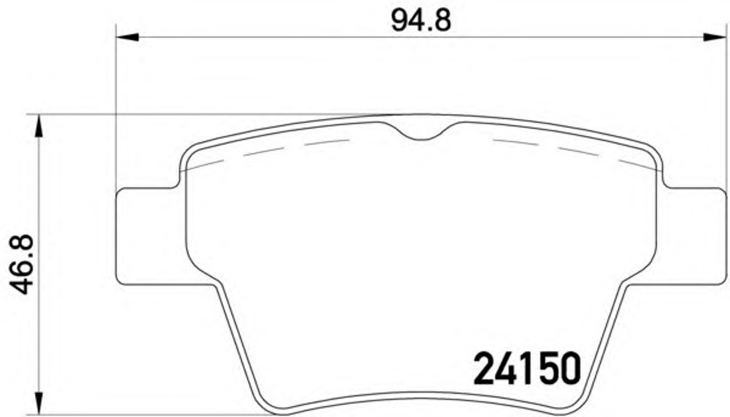 Колодки тормозные дисковые HELLA/BEHR/PAGID T1496