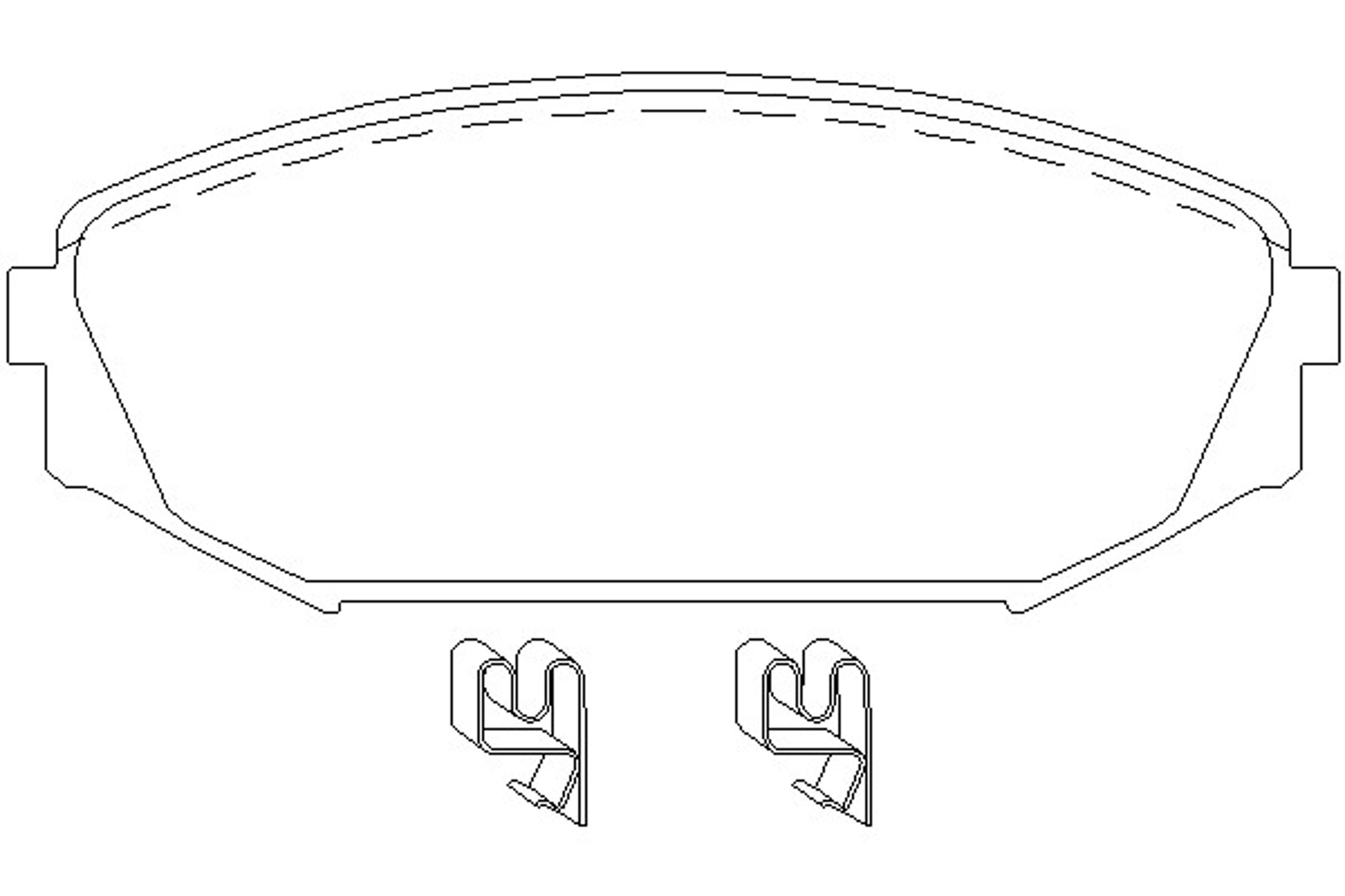Колодки тормозные дисковые HELLA/BEHR/PAGID T1873