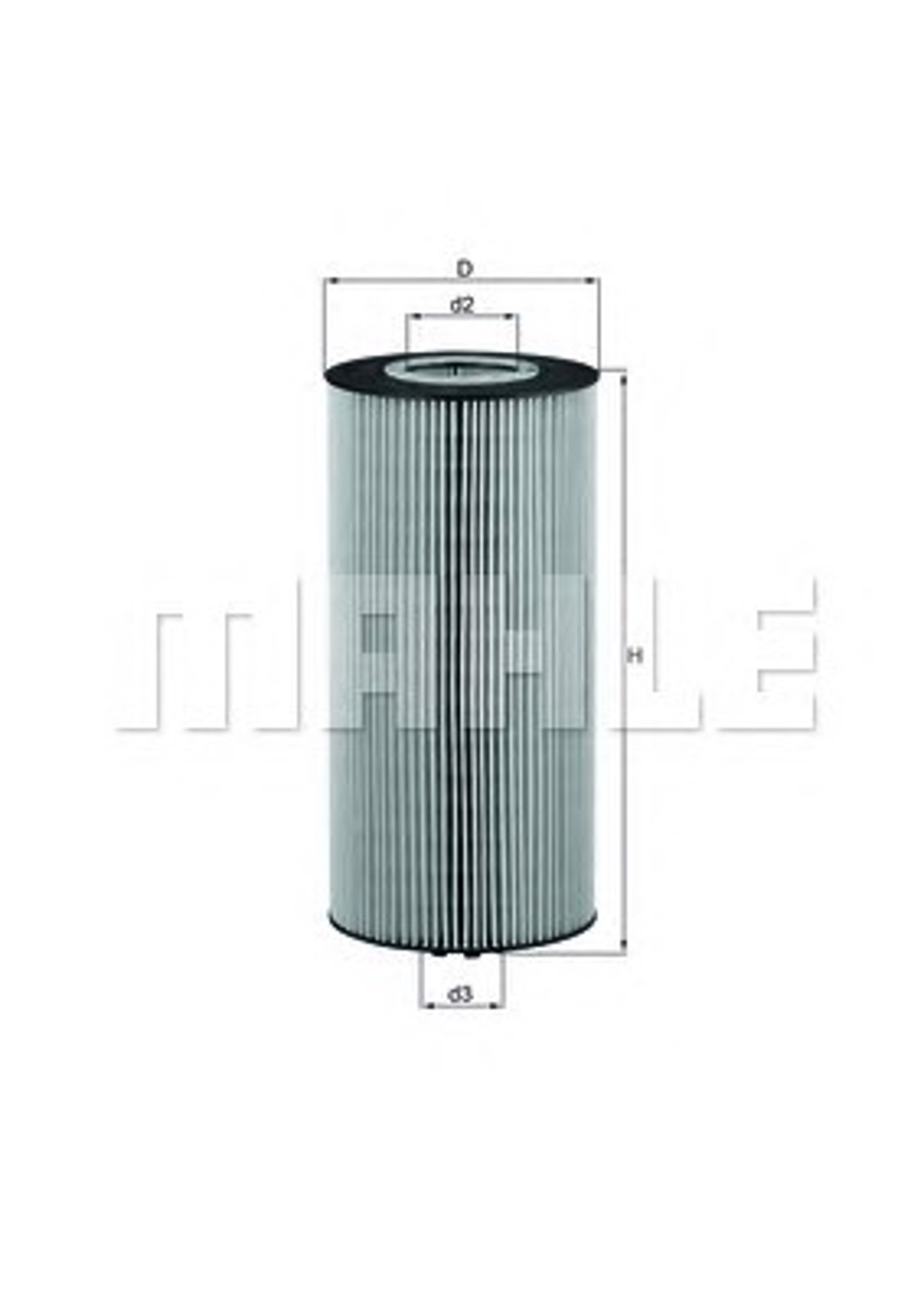 Фильтр масляный MAHLE/KNECHT OX348D