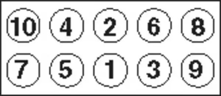 Комплект болтов PAYEN HBS043