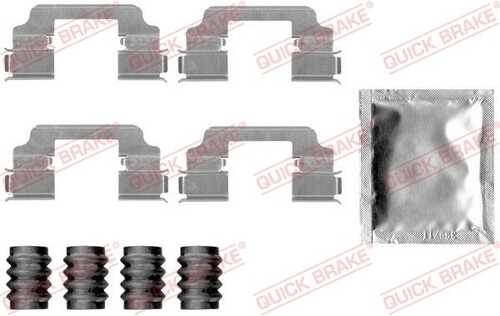 Комплект монтажный тормозных колодок QUICK BRAKE 109-1826
