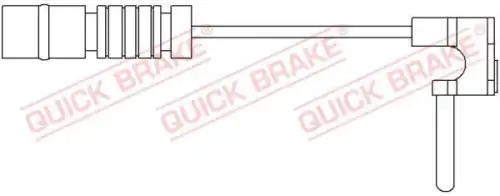 Датчик износа тормозных колодок QUICK BRAKE WS0115A