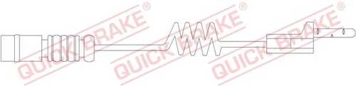 Сигнализатор износа тормозных колодок QUICK BRAKE WS0117A