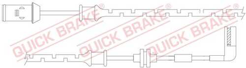 Сигнализатор износа тормозных колодок QUICK BRAKE WS0166A