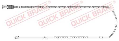 Датчик износа тормозных колодок QUICK BRAKE WS0192A
