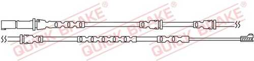 Датчик износа тормозных колодок QUICK BRAKE WS0283A