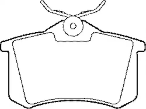 Колодки тормозные QUINTON HAZELL BP469