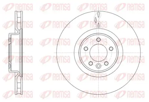 Тормозные диски REMSA 61611.10