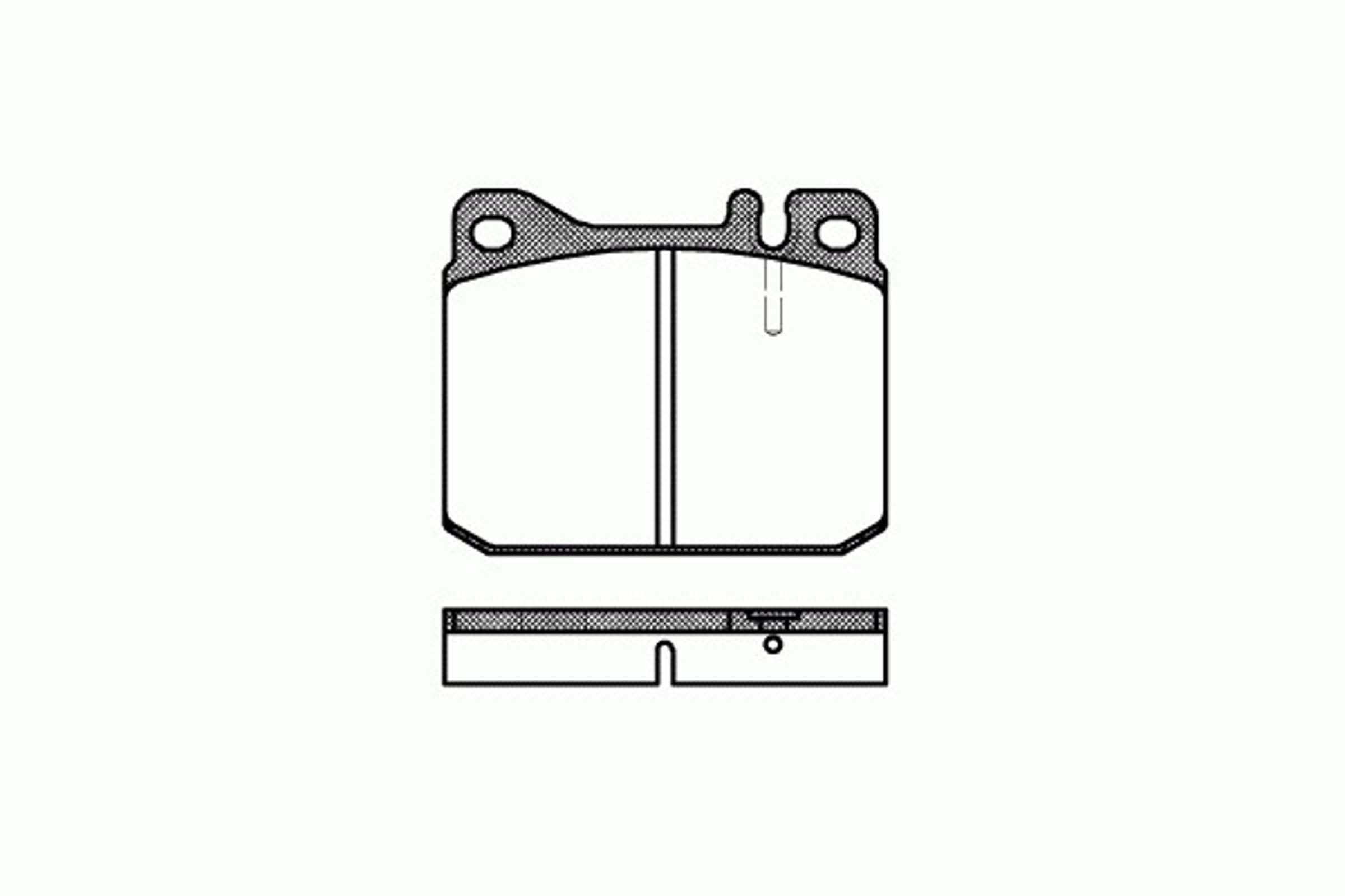 Колодки тормозные дисковые ROADHOUSE 2010.20