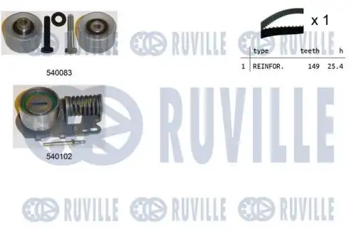 Ремкомплект привода грм RUVILLE 550240