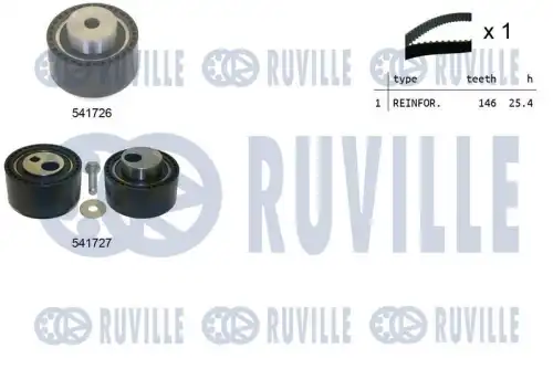 Ремкомплект привода грм RUVILLE 550292