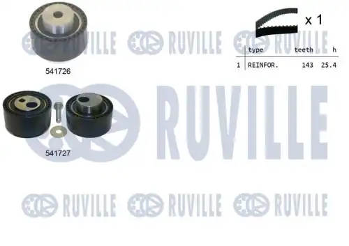 Ремкомплект привода грм RUVILLE 550295