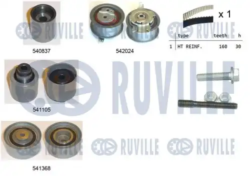 Ремкомплект привода грм RUVILLE 550305