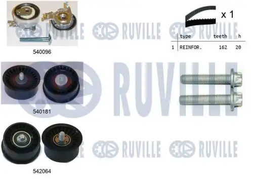 Ремкомплект привода грм RUVILLE 550317