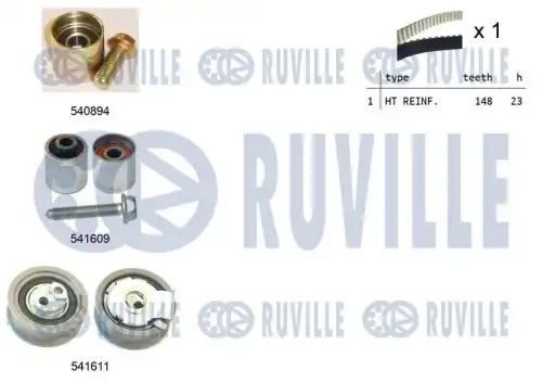 Ремкомплект привода грм RUVILLE 550319