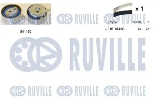 Ремкомплект привода грм RUVILLE 550324