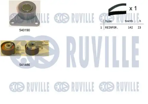 Ремкомплект привода грм RUVILLE 550364