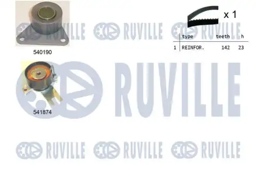 Ремкомплект привода грм RUVILLE 550365