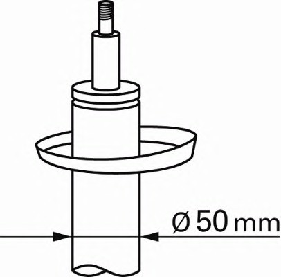 Амортизатор подвески SACHS 290 861