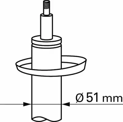 Амортизатор подвески SACHS 313681