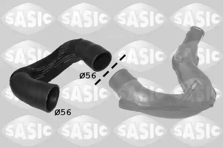 Воздушный патрубок SASIC 3334025