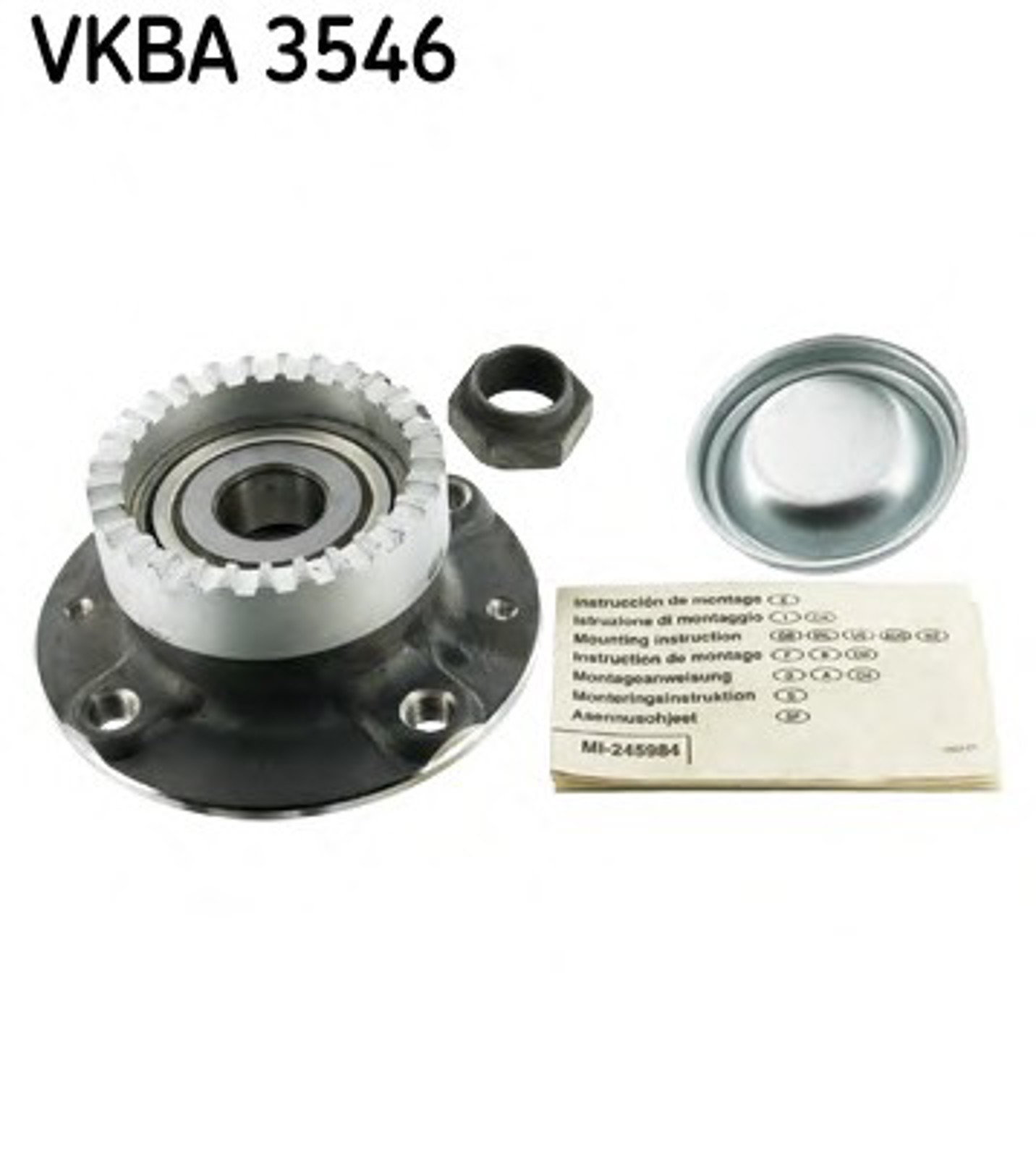Ступица колеса SKF VKBA3546