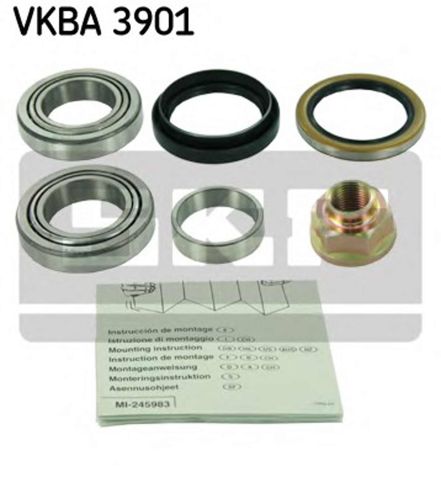 Подшипник ступичный SKF VKBA3901