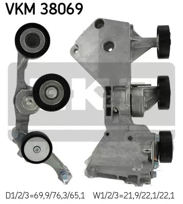 Натяжитель приводного ремня SKF VKM38069