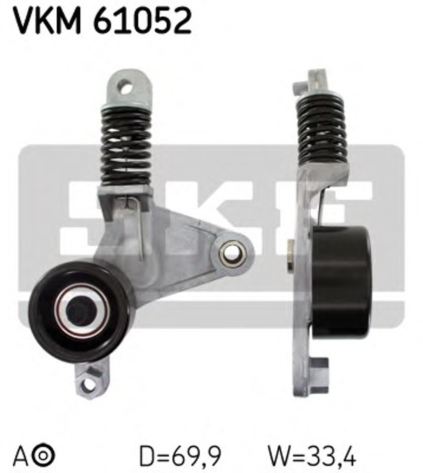 Ролик приводного ремня SKF VKM61052