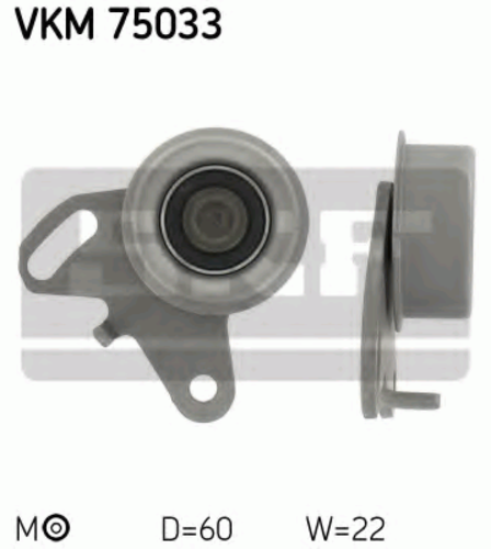 Натяжной ролик ремня грм SKF VKM75033