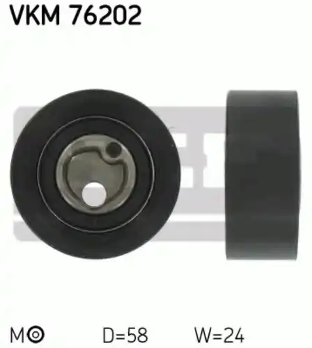 Натяжной ролик ремня грм SKF VKM76202