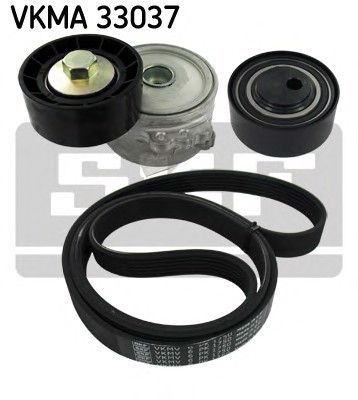 Поликлиновой ременный комплект SKF VKMA33037