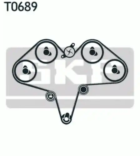 Комплект грм SKF VKMA95039