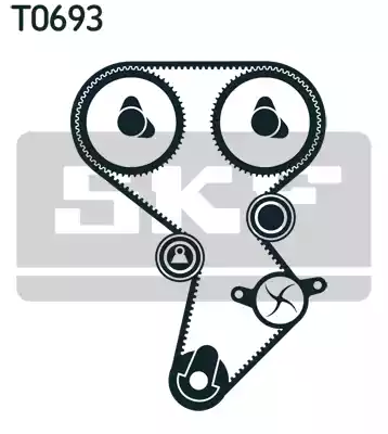 Комплект грм SKF VKMA95624