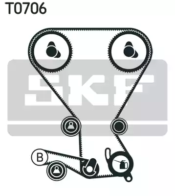 Комплект грм SKF VKMA95666