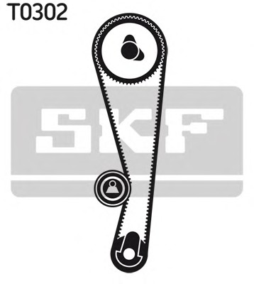 Комплект ремня грм SKF VKMA96002
