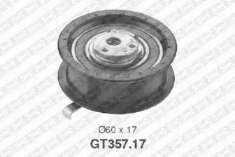 Натяжной ролик ремня грм SNR GT357.17