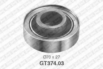 Ролик натяжной ремня грм SNR GT374.03