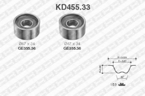 Комплект грм SNR KD45533