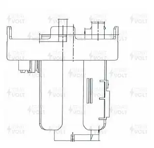 Vs-ff 0803 фильтр топливный тонкой очистки СТАРТВОЛЬТ VS-FF 0803