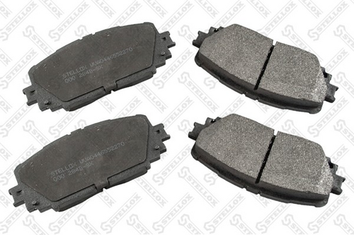 Колодки дисковые передние STELLOX 000 284B-SX