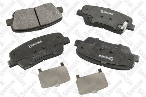 Тормозные колодки дисковые STELLOX 000 287B-SX
